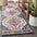 Bohemian FLAIR Boho Vintage Medallion Runner Rug