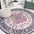 Bohemian FLAIR Boho Medallion Round Area Rug