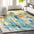 Contemporary POP Modern Abstract Waterfall Area Rug