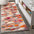 Contemporary POP Modern Brushstroke Runner Rug