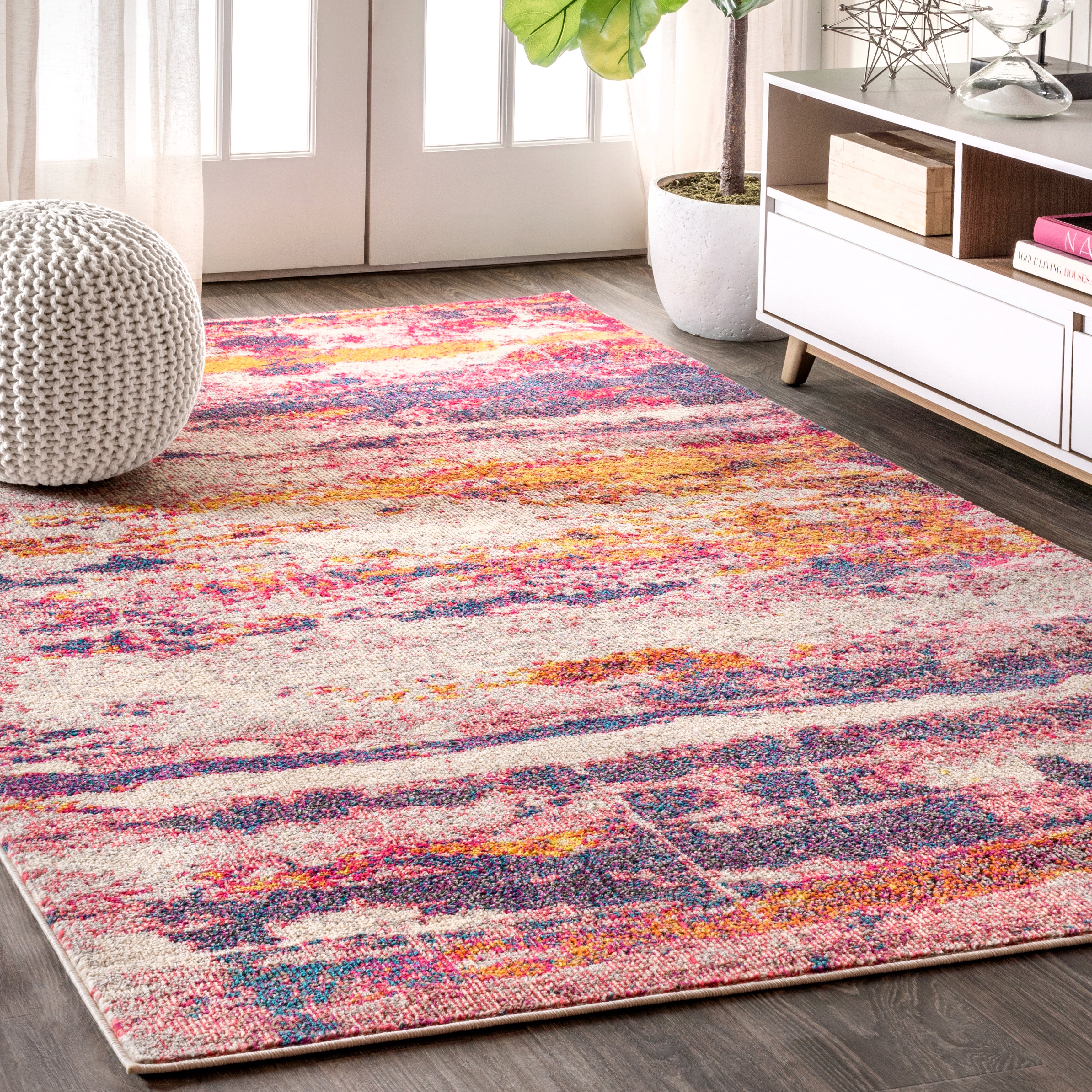 Contemporary POP Modern Abstract Area Rug