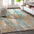 Contemporary POP Modern Abstract Vintage Waterfall Area Rug