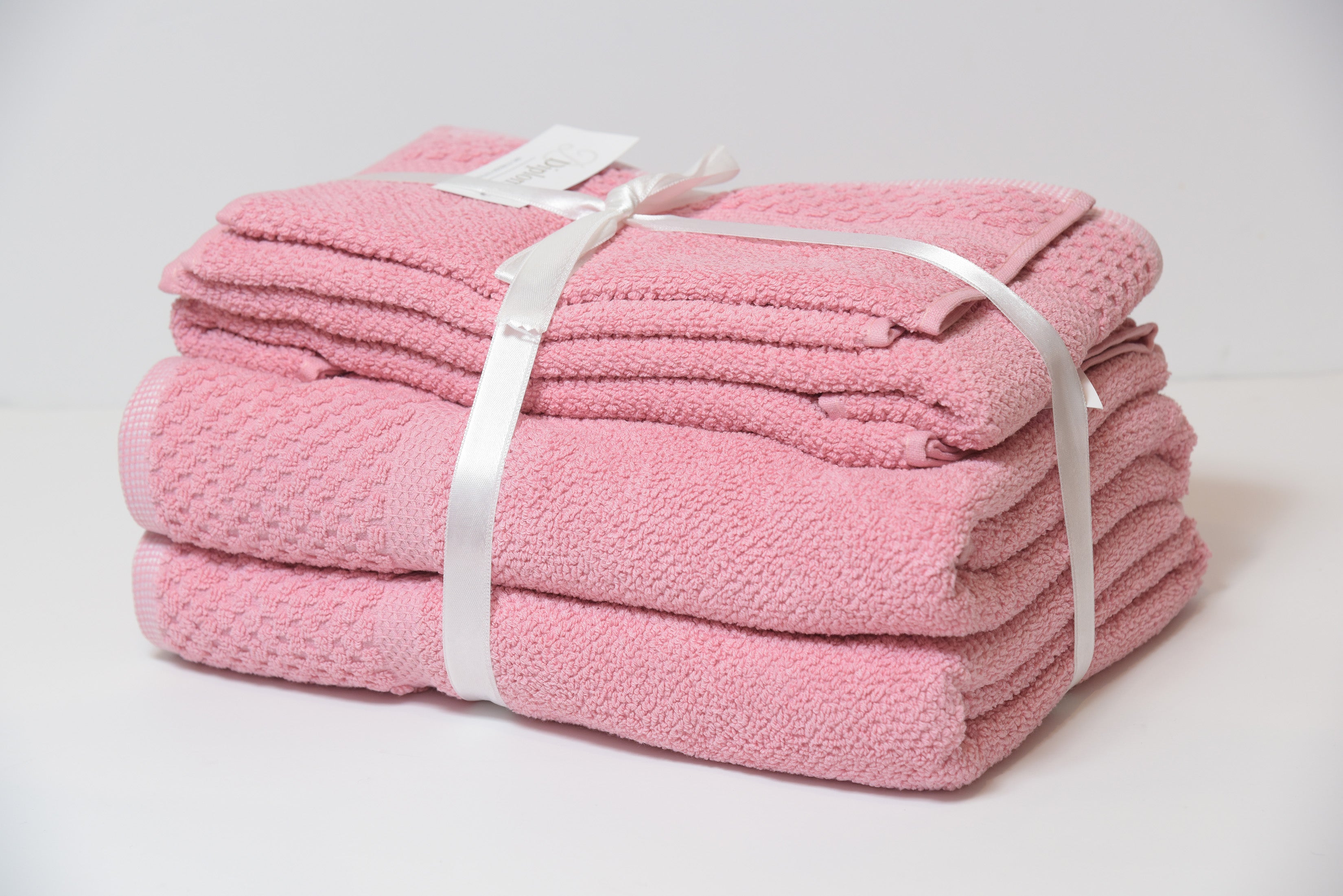 Diplomat 6-Piece 100% Cotton Bath Towel Set