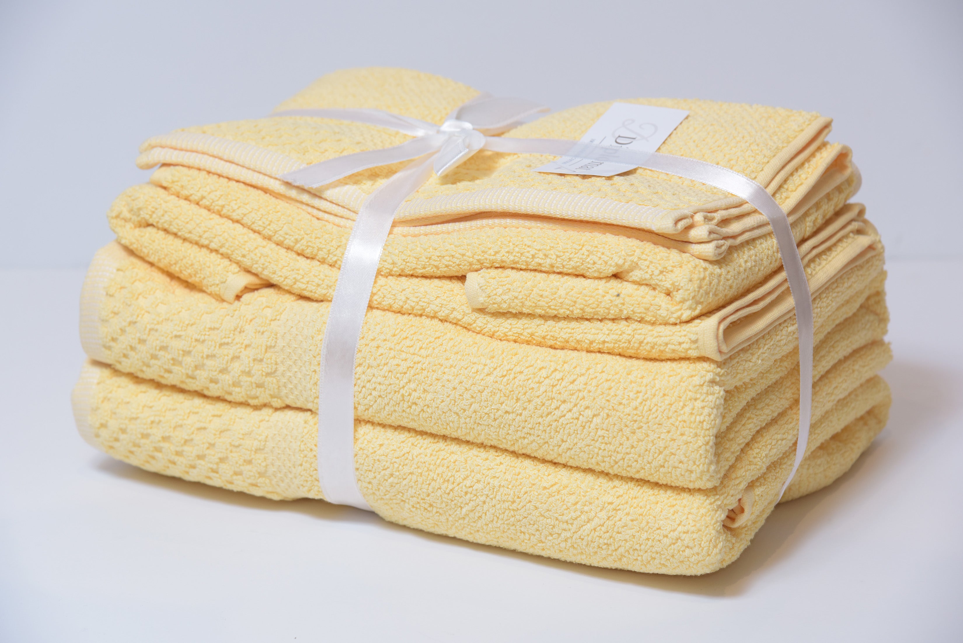 Diplomat 6-Piece 100% Cotton Bath Towel Set