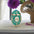 Russian Imperial Eagle Collection Romanov Style Enameled Egg: Teal Green