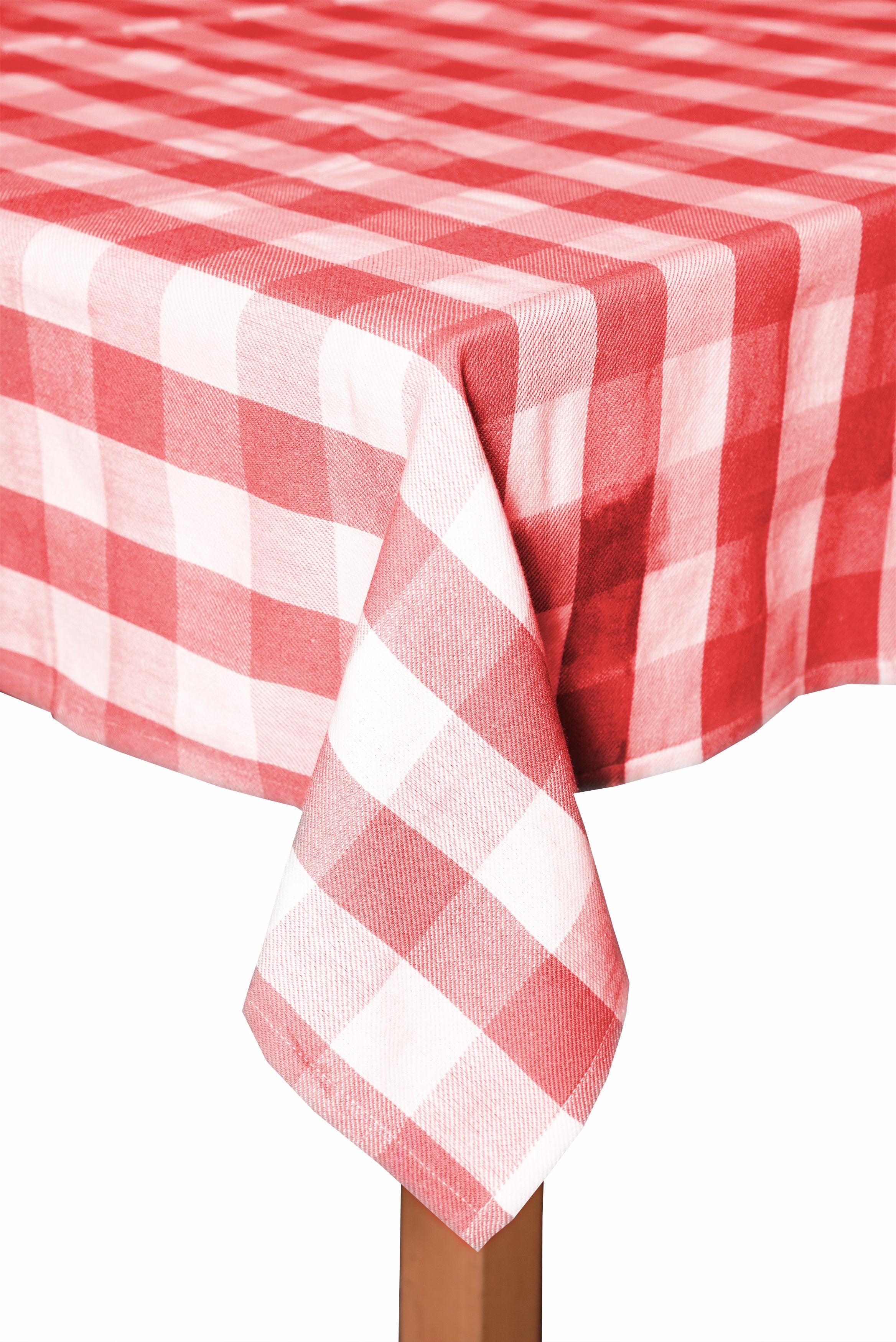 Farm Check 100% Cotton Tablecloth