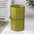 Cecil Modern Faux Wicker Cylinder Waste Basket