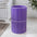 Cecil Modern Faux Wicker Cylinder Waste Basket