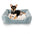 Details Microsuede Pet Bed, Dog Beds for Small Dogs and Cats, Calming Cuddler Bed for Pets with Sides and Plush Center