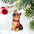 Yorkshire Terrier Holiday Dog Ornament Sculpture