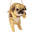 Pug Puppy on a Perch Hanging Dog Sculpture