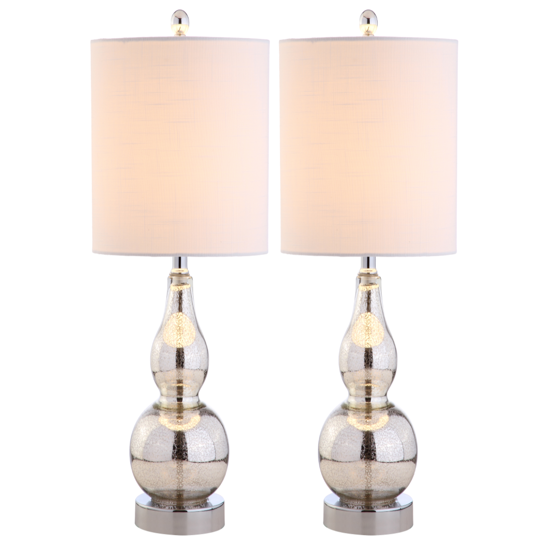 Anya Mini Glass Table Lamp-Set of 2