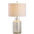 Emilia Trellis Pattern Glass LED Table Lamp