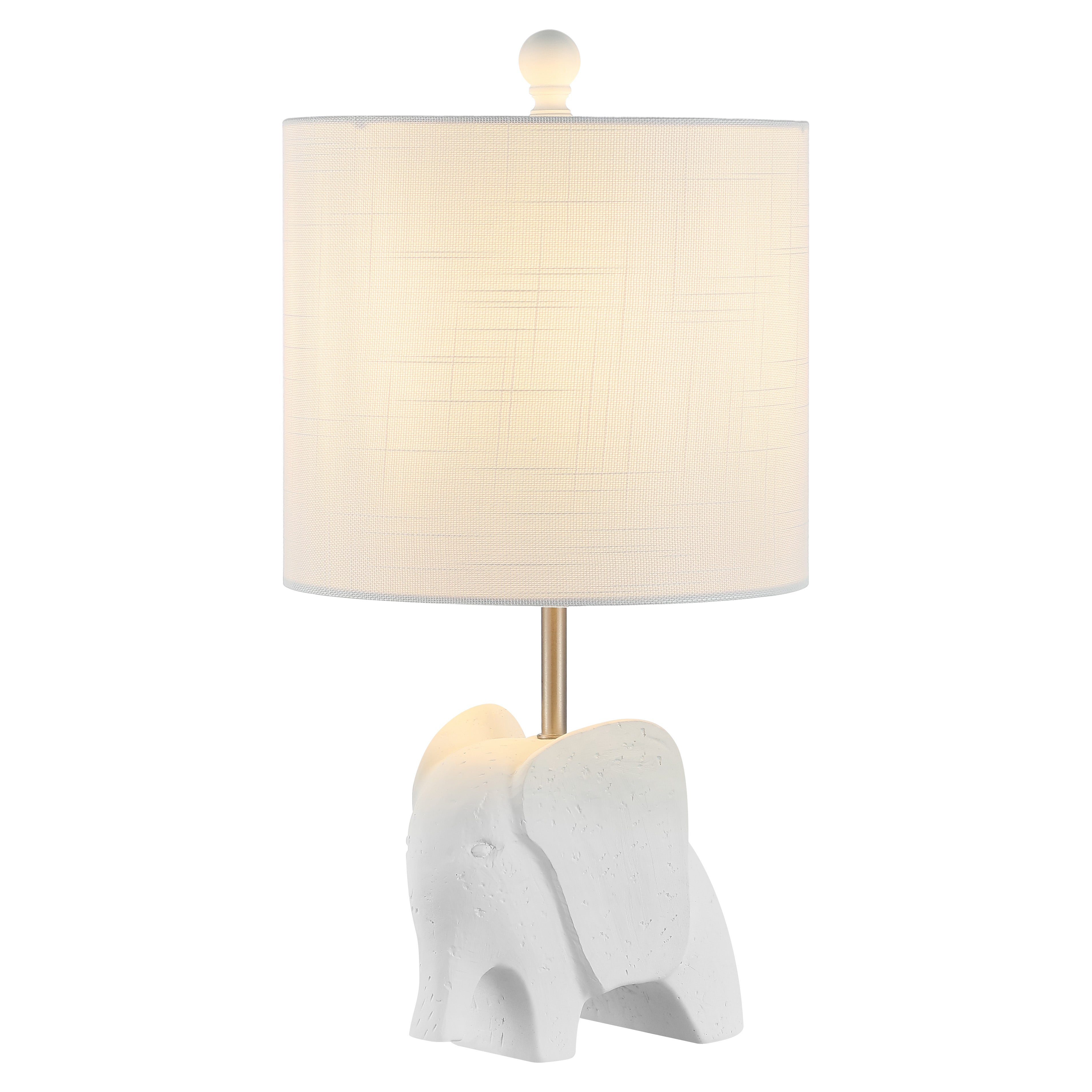 Koda Eclectic Southwestern Resin/Iron Elephant LED Kids' Table Lamp