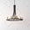 Dante 11-Light Transitional Modern Iron Adjustable Wagon Wheel LED Chandelier with Downlight