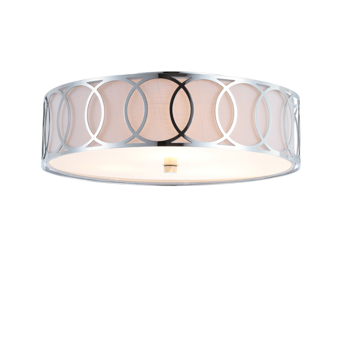 Aubrey Metal LED Flush Mount