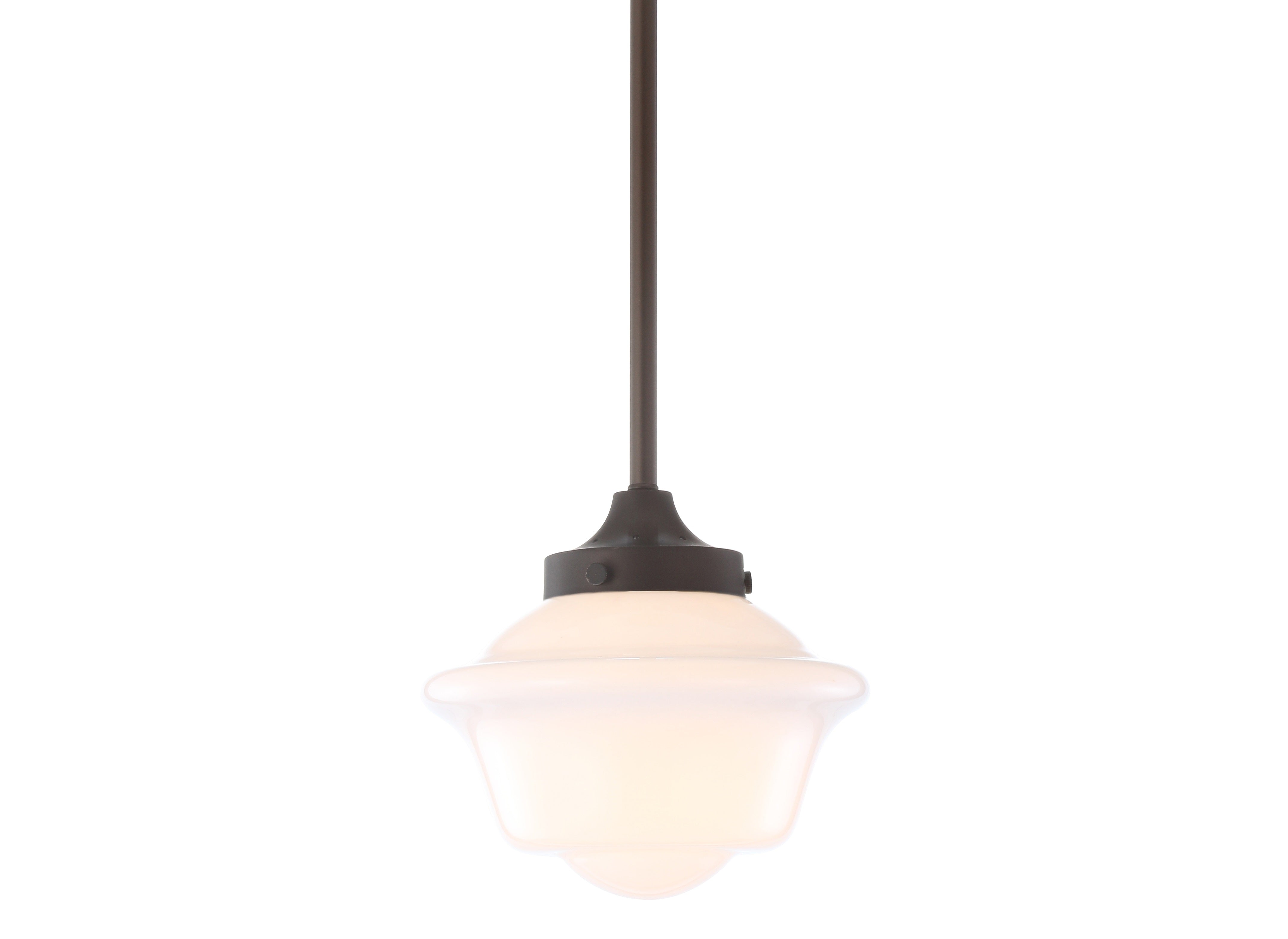 Kurtz Adjustable Drop Metal/Glass LED Pendant