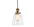 Cleo adjustable metal/glass led pendant