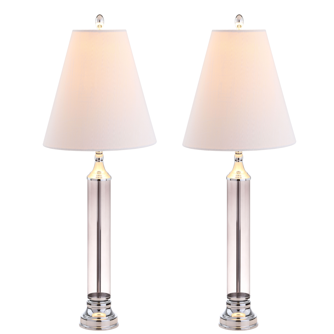 Astor Glass LED Table Lamp-Set of 2