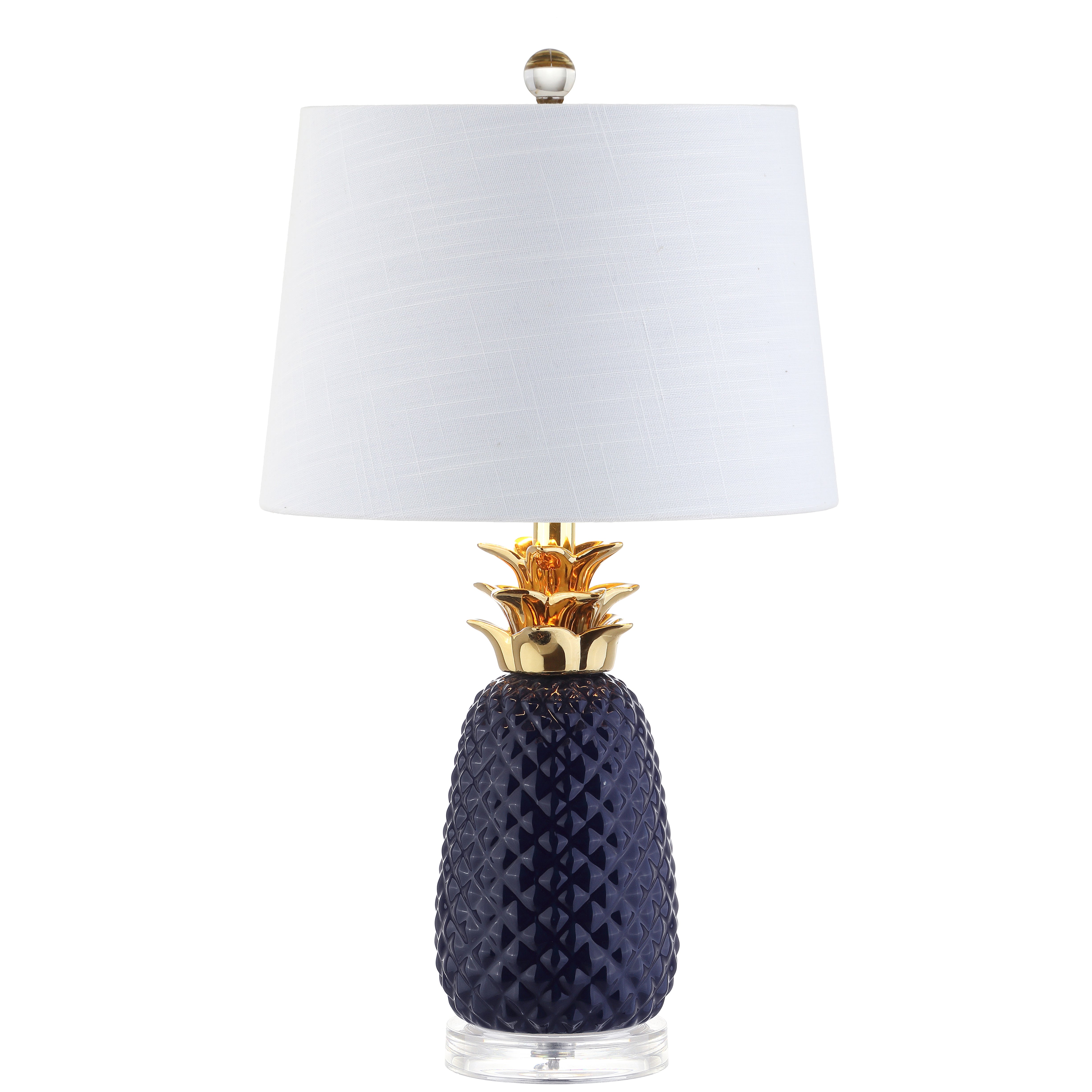 Pineapple Ceramic LED Table Lamp