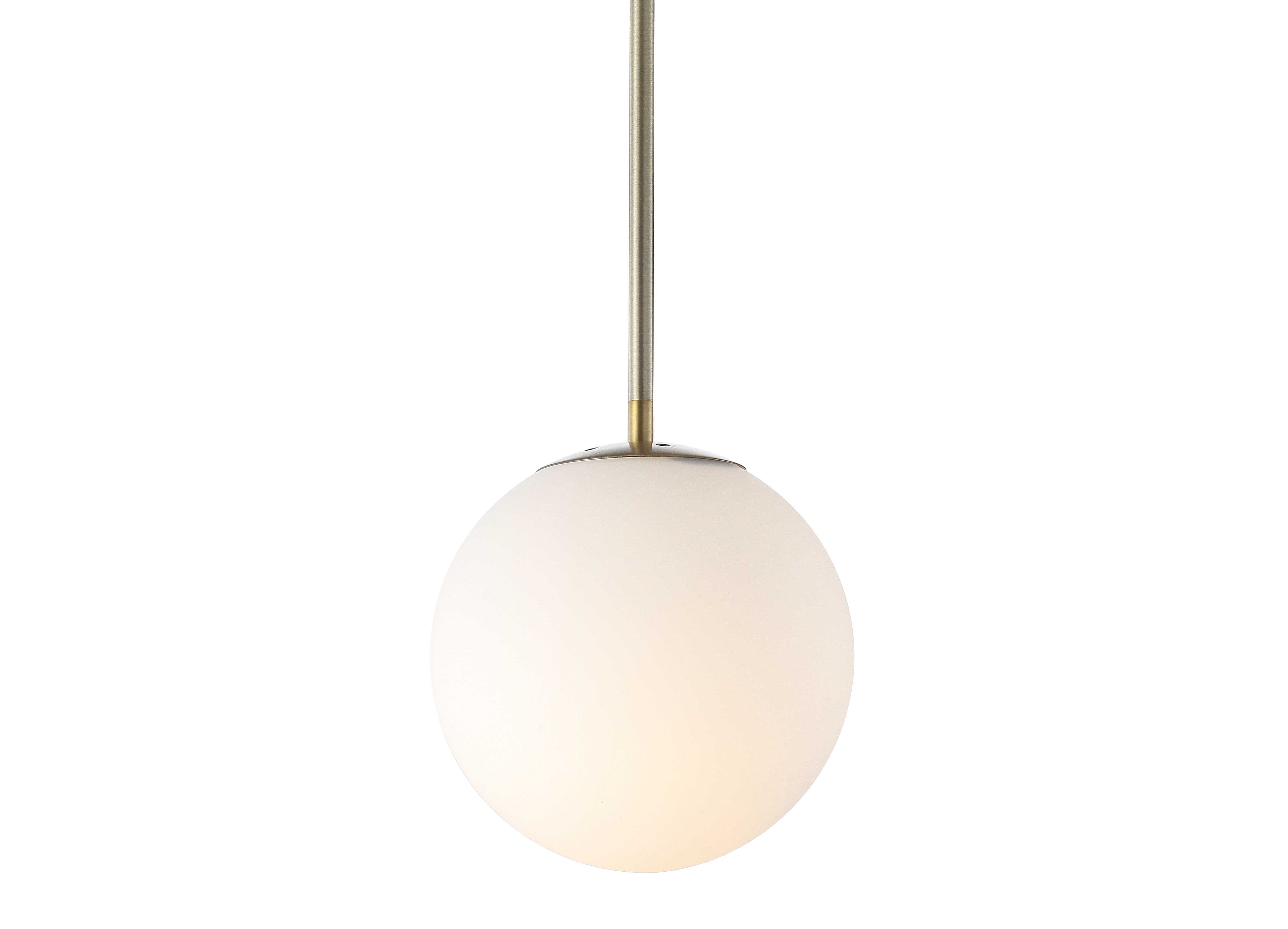 Bleecker Metal/Glass Globe LED Pendant