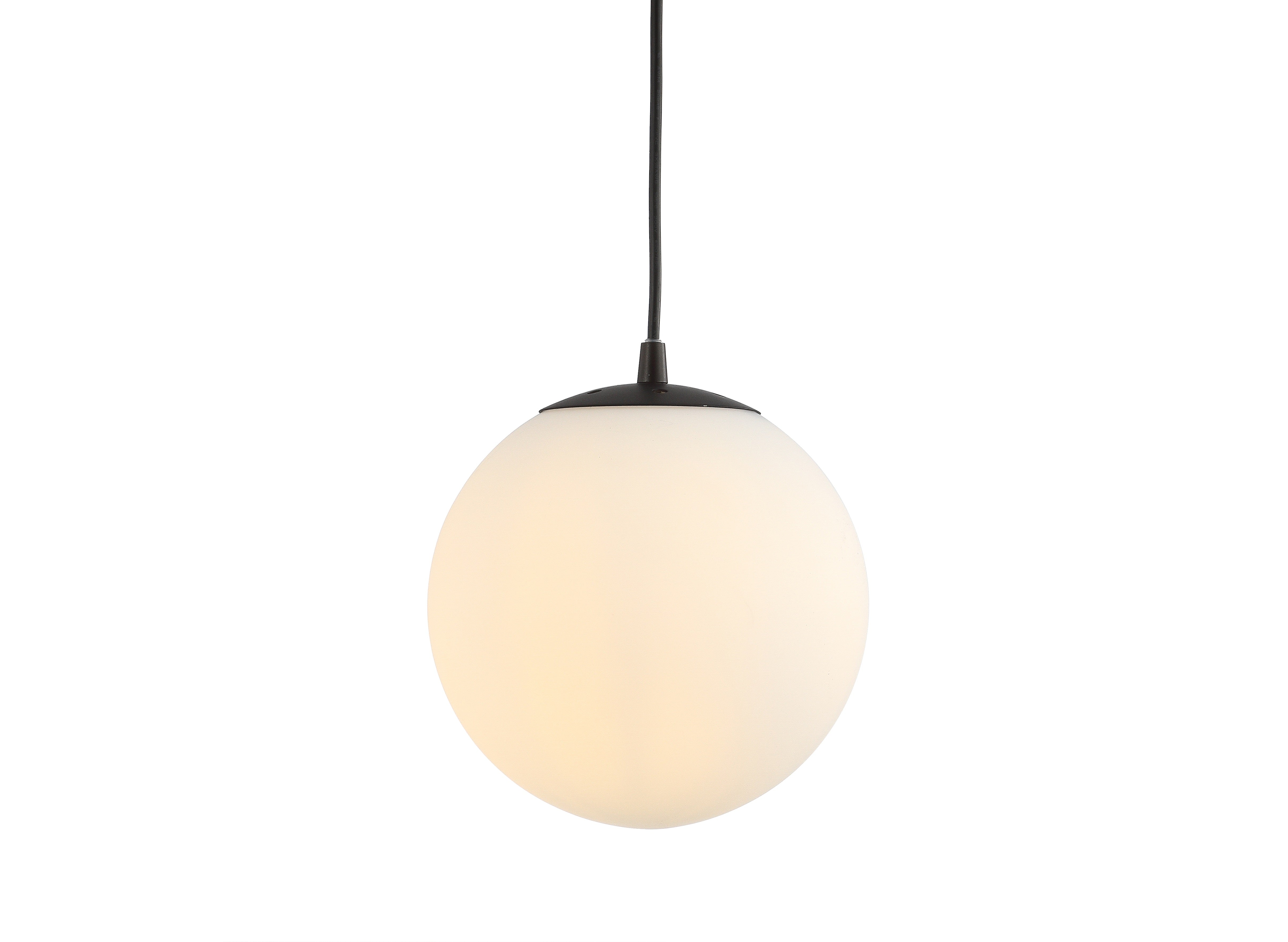 Bleecker Metal/Glass Globe LED Pendant