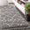 Mercer Shag Plush Tassel Moroccan Tribal Geometric Trellis Runner Rug