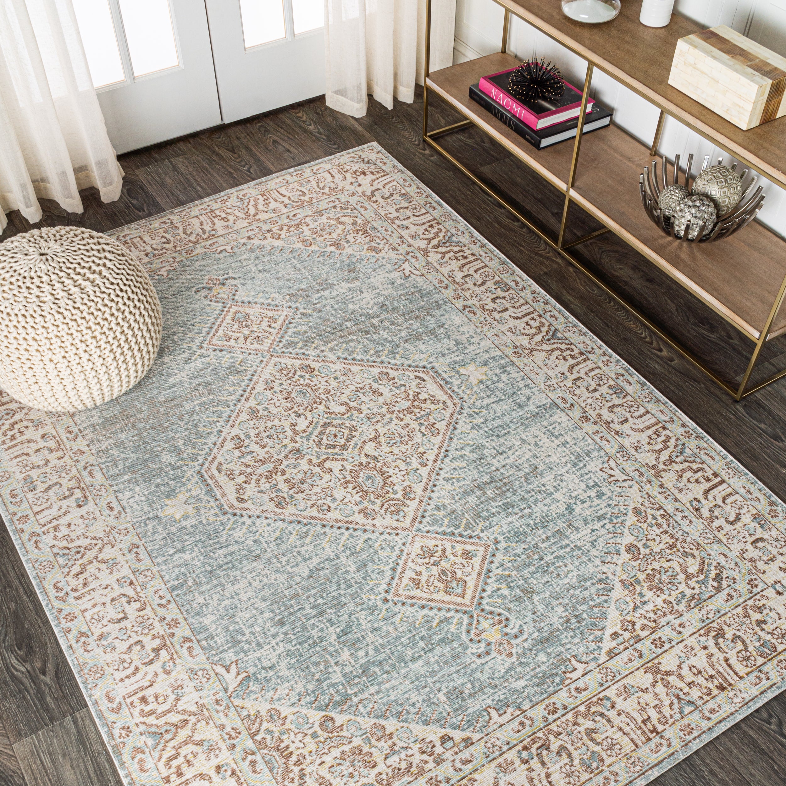 Lila Modern Tribal Medallion Area Rug