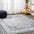 Palmette Modern Persian Floral Area Rug