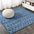 Moroccan HYPE Boho Vintage Diamond Square Area Rug