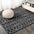 Moroccan HYPE Boho Vintage Diamond Square Area Rug