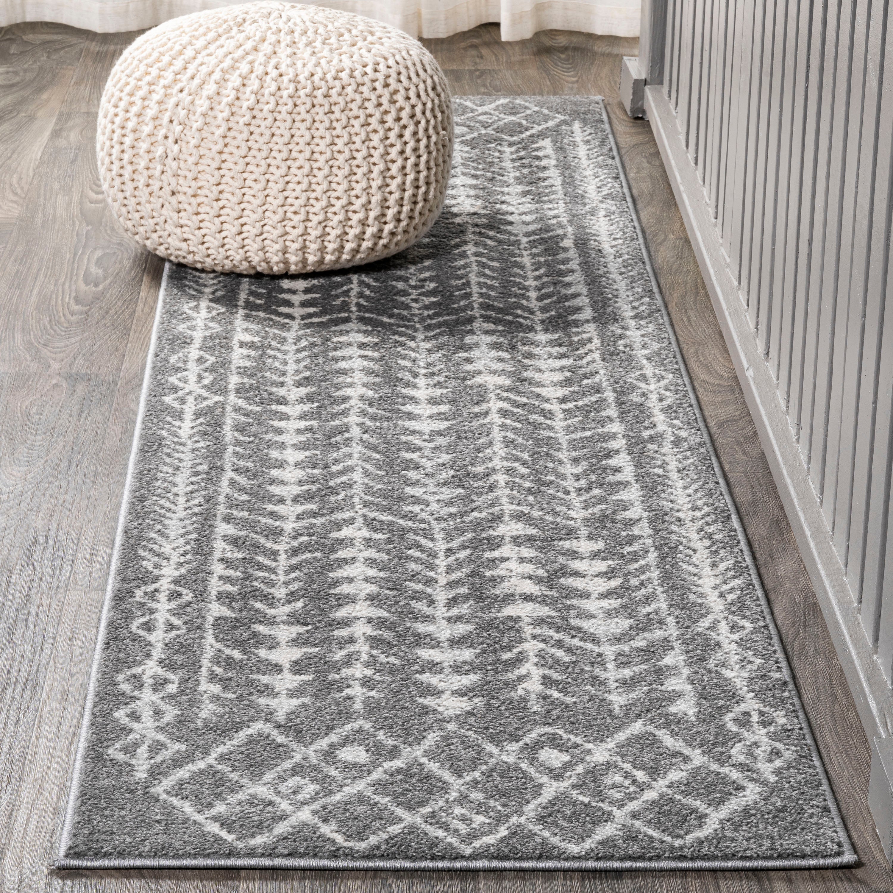 Ziri Moroccan Geometric Runner Rug