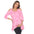 Maternity Leopard Cold Shoulder Tunic Top