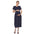 Maternity Short Sleeve Maxi Dress - Plus