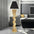 Bernini Barley Twist Column Gold Leaf Floor Lamp