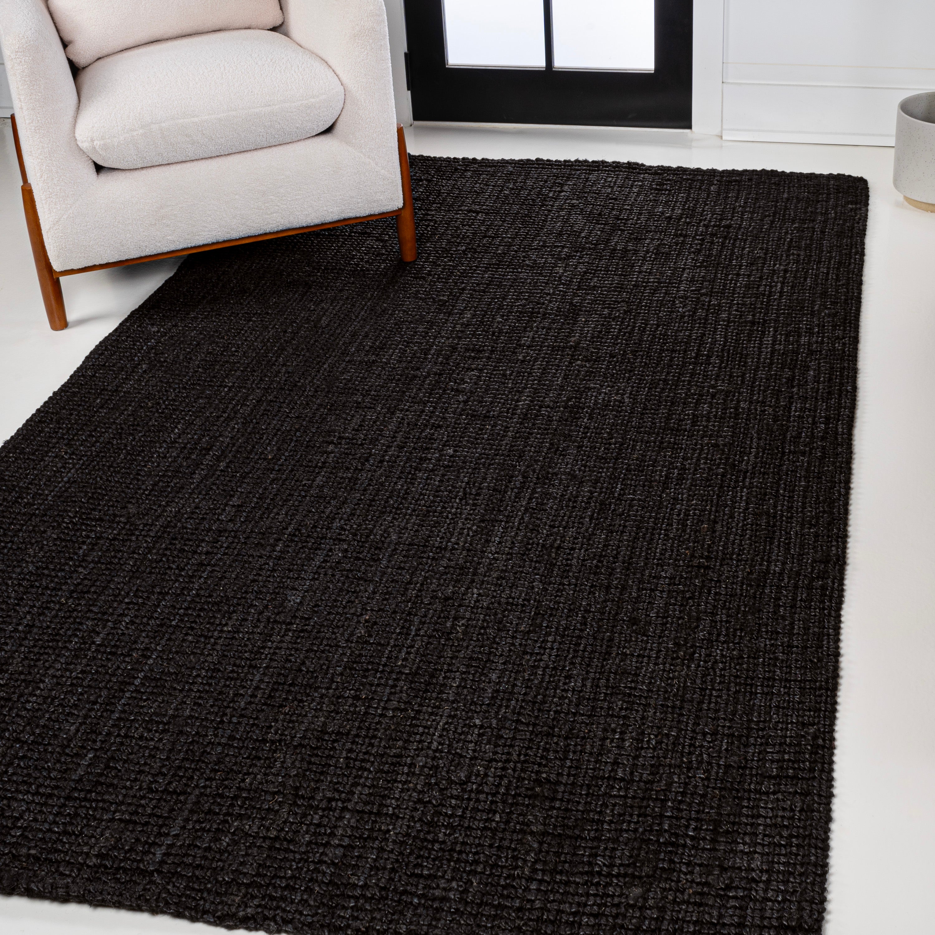 Pata Hand Woven Chunky Jute Area Rug