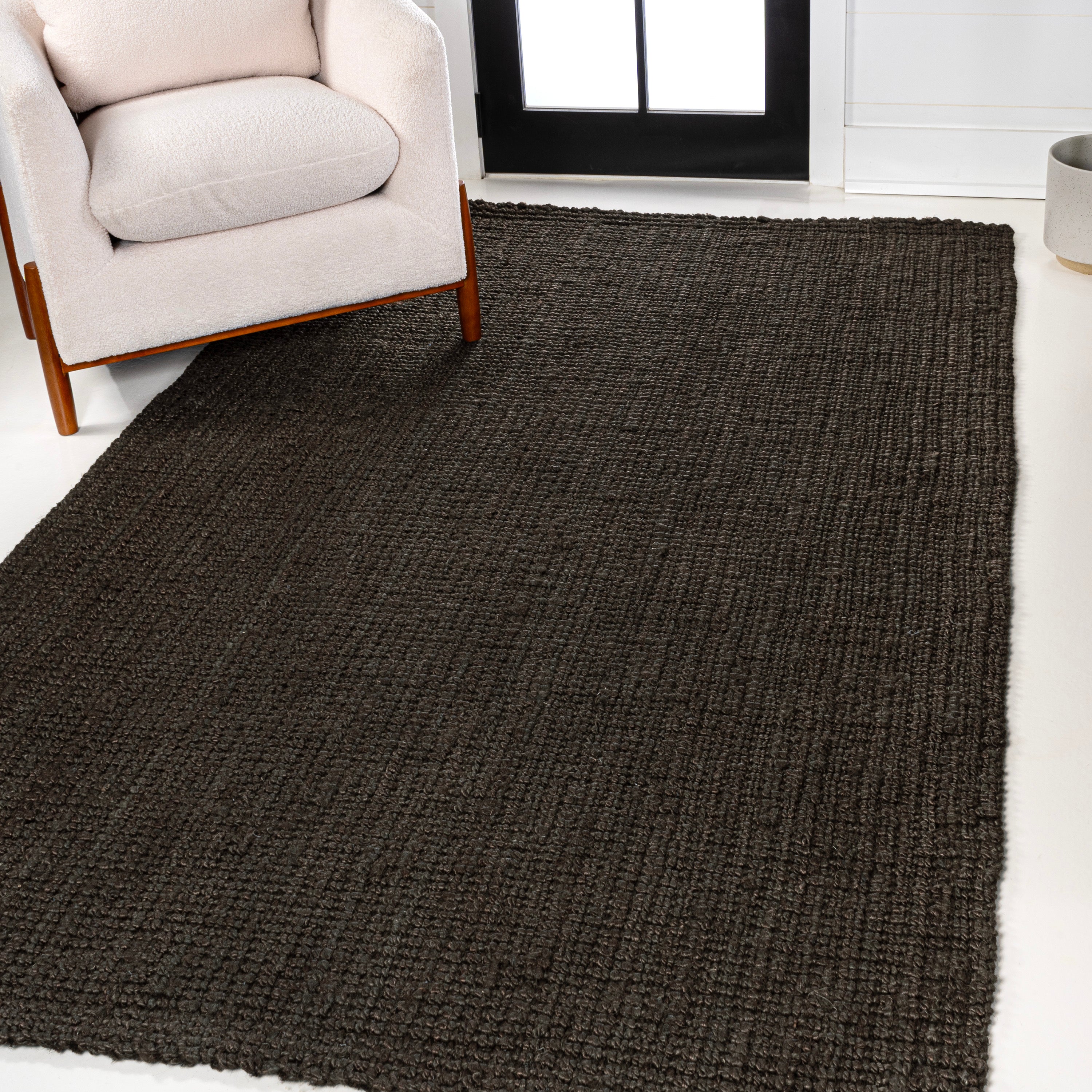 Pata Hand Woven Chunky Jute Area Rug