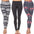 Mid Rise Pack of 3 Leggings (3 Color Asst Available)