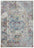 Floral And Distressed Polypropylene Power Loomed Area Rug