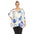 White Mark Women's Floral Printed Cold Shoulder Tunic - Plus (6 Colors Available)