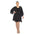 Sheer Embroidered Knee Length Cover Up Dress (4 Colors Available)