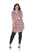 White Mark Women's Piper Stretchy Plaid Tunic - Plus (9 Colors Available)