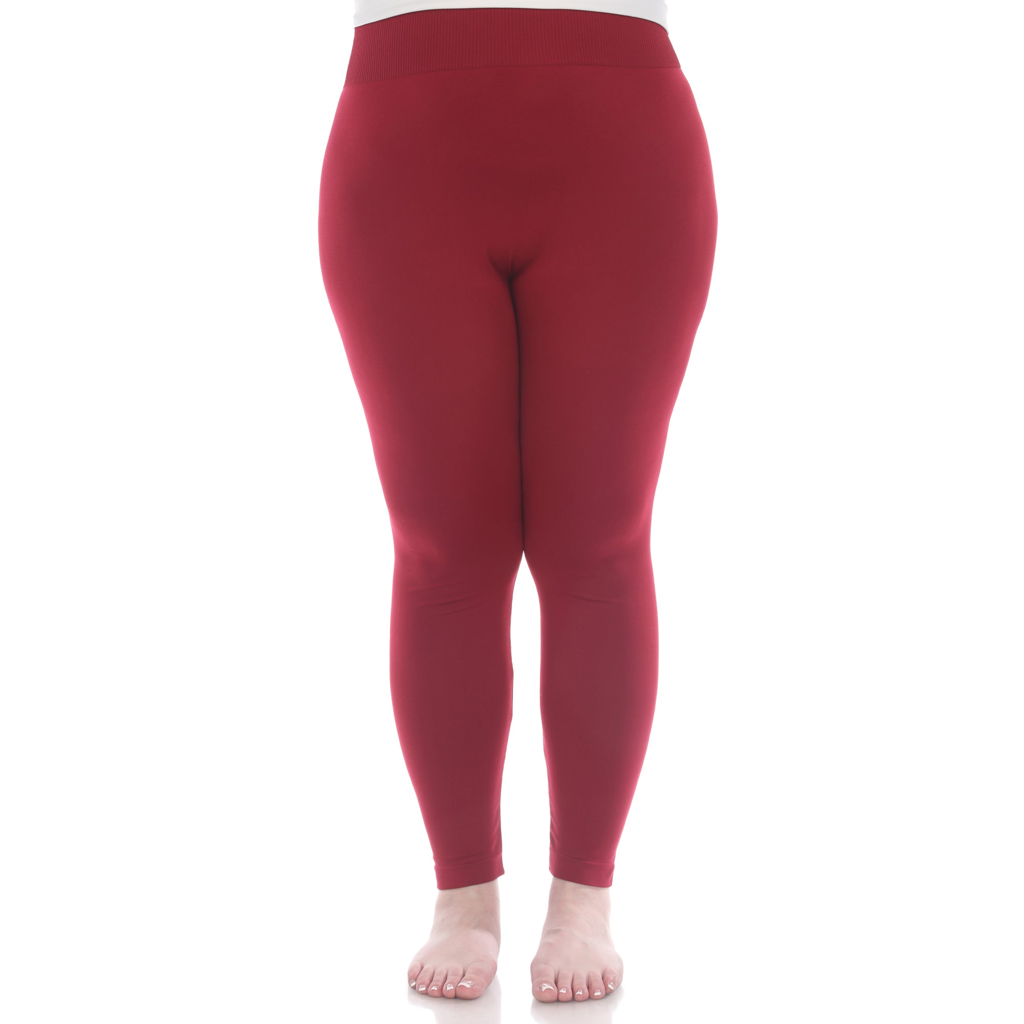 Women's Super-Stretch Solid Leggings-Plus (8 Colors Available)