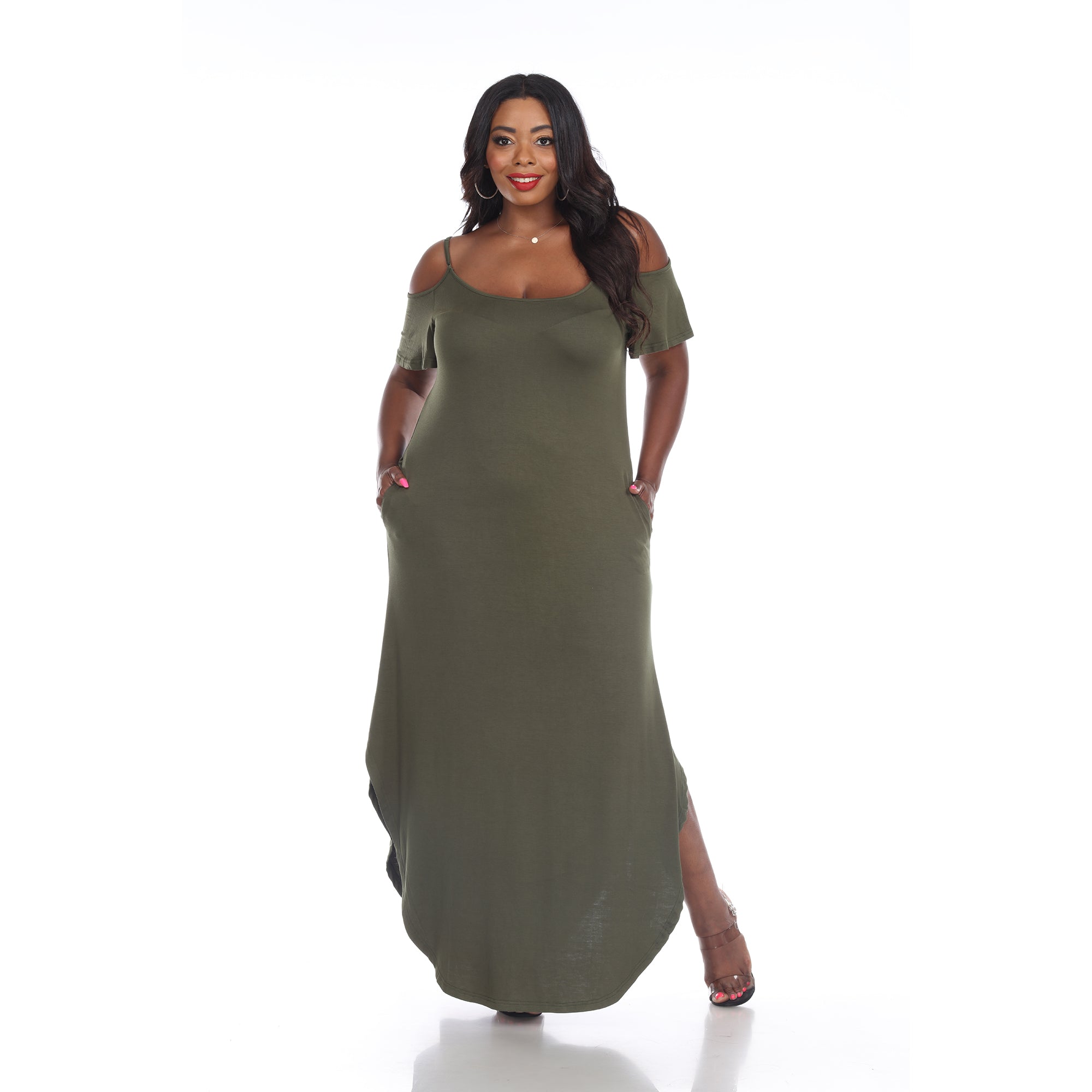 Lexi Maxi Dress - Plus (8 colors Available)