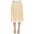 Pleated Chiffon Midi Skirt - Plus