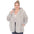 White Mark Women's h Hooded Cardigan with Pockets - Plus