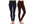 Super Stretch Pack of 2 Solid Leggings (5 Colors Asst Available)