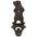 Growling grizzly forest bear cast iron wall mount bottle opener