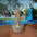 Earth Witness Buddha Illuminated Garden Fountain: Large