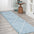 Cole Minimalist Diamond Trellis Runner Rug